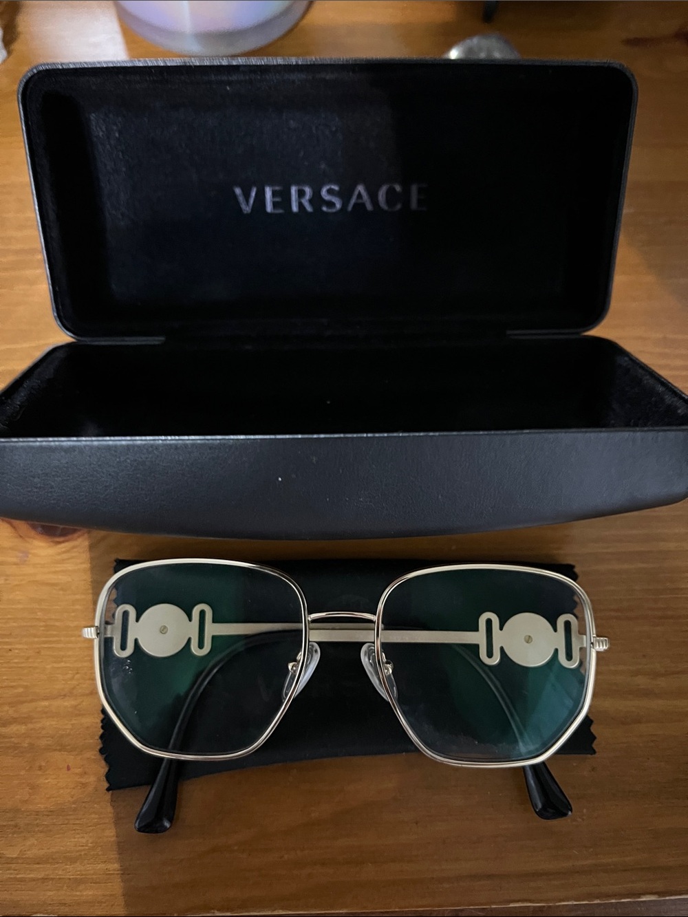 Versace Gold Metal glassss
